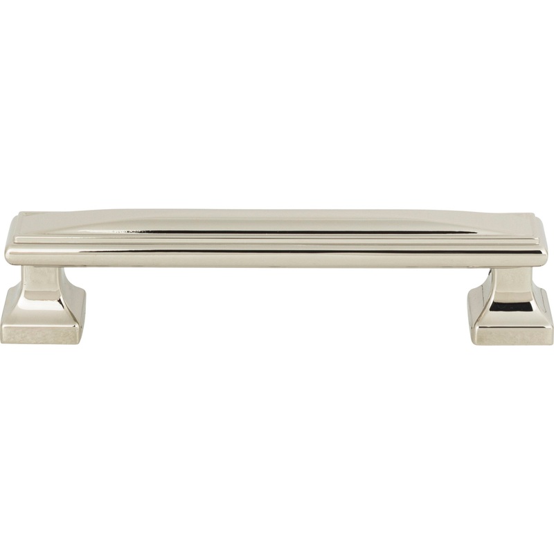 ATLAS 373-PN Wadsworth 5 1/16" Center to Center Bar Pull - Polished Nickel
