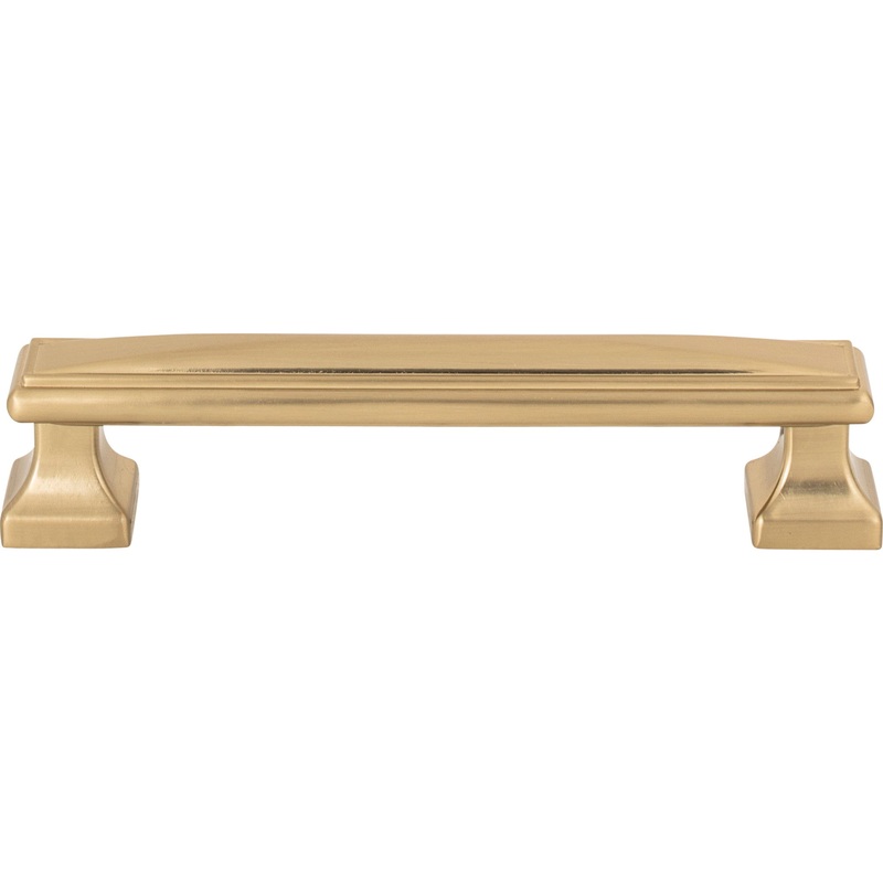 ATLAS 373-WB Wadsworth 5 1/16" Center to Center Bar Pull - Warm Brass