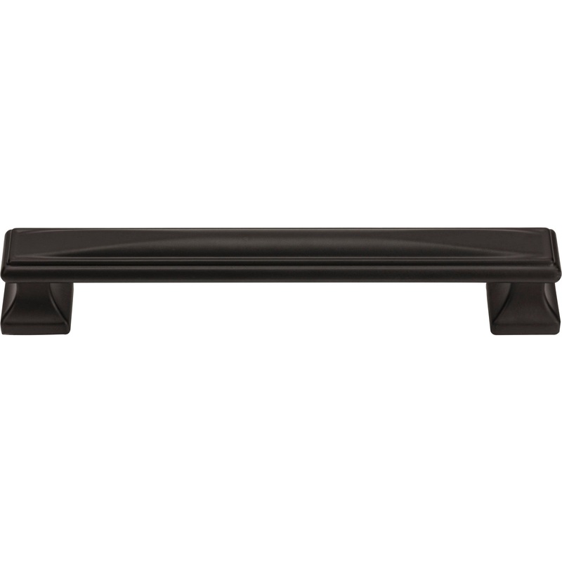 ATLAS 374-BL Wadsworth 6 5/16" Center to Center Bar Pull - Matte Black