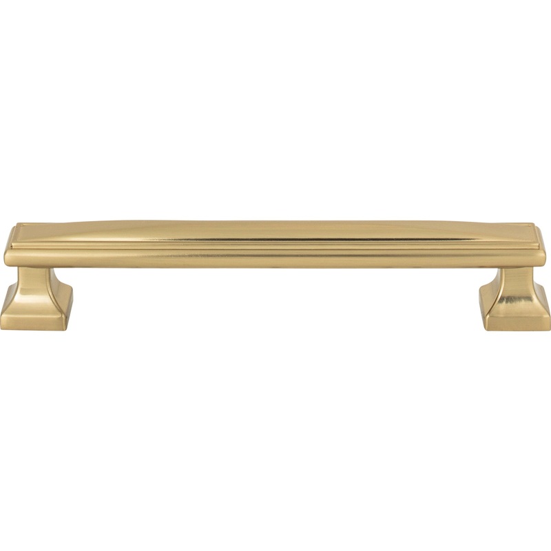 ATLAS 374-WB Wadsworth 6 5/16" Center to Center Bar Pull - Warm Brass