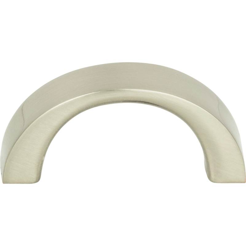 ATLAS 396-BN Tableau 1 7/16" Center to Center Bar Pull - Brushed Nickel