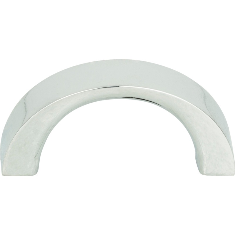 ATLAS 396-CH Tableau 1 7/16" Center to Center Bar Pull - Polished Chrome