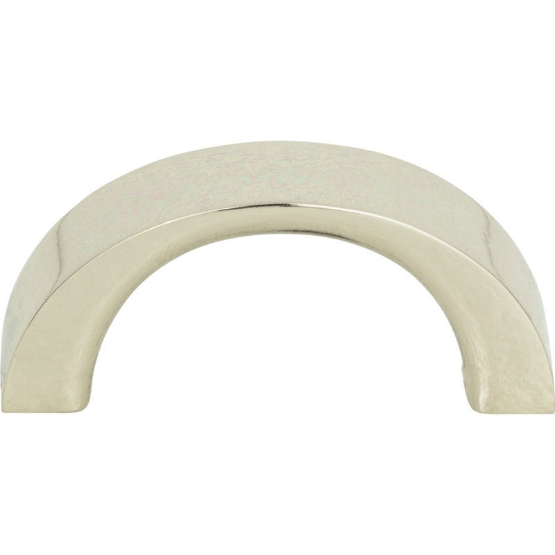 ATLAS 396-PN Tableau 1 7/16" Center to Center Bar Pull - Polished Nickel