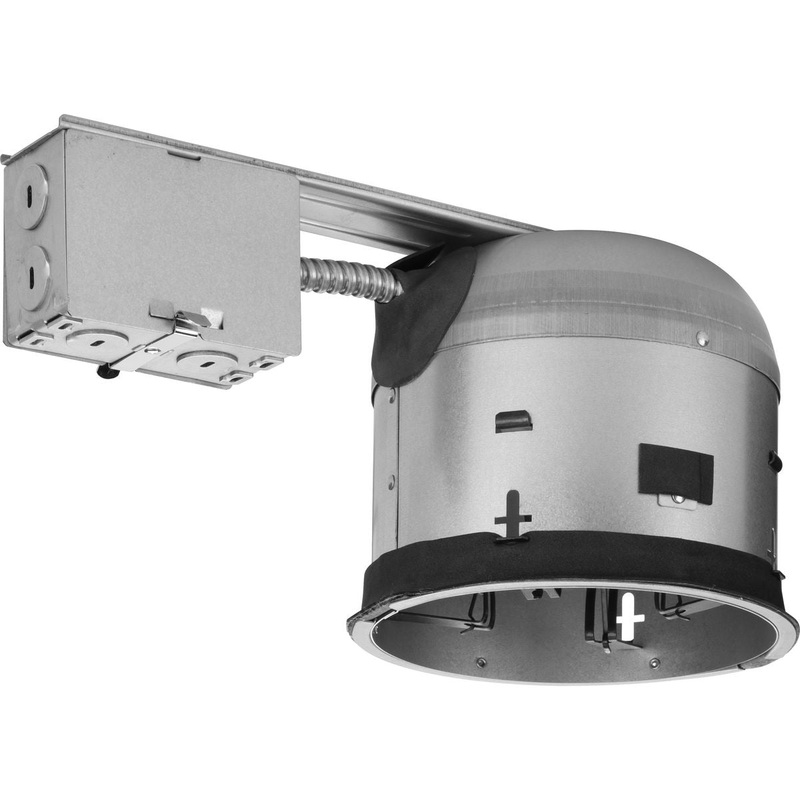 PROGRESS LIGHTING P1871-LED-001 6" LED Remodel LED IC/Non-IC Air-Tight Shallow Housing