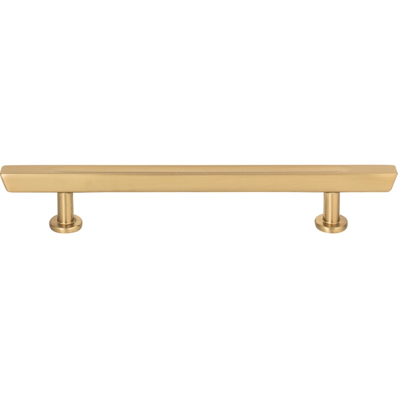 ATLAS 415-WB Tiki Hut 5 1/16" Center to Center Bar Pull - Warm Brass