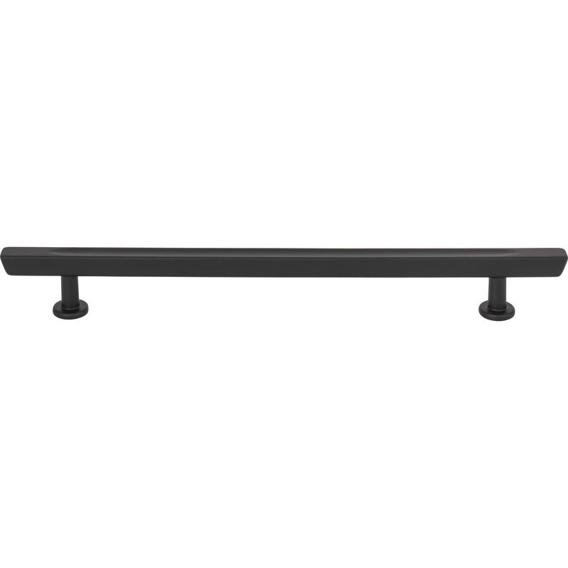 ATLAS 417-BL Tiki Hut 7 9/16" Center to Center Bar Pull - Matte Black