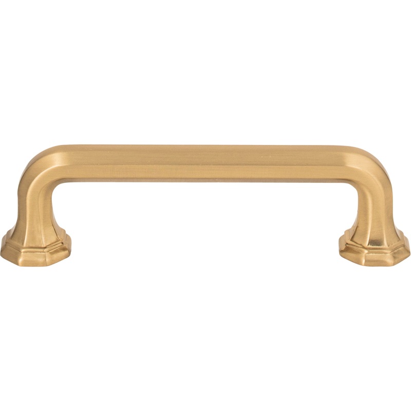 ATLAS 419-WB Royals 3 3/4" Center to Center Bar Pull - Warm Brass