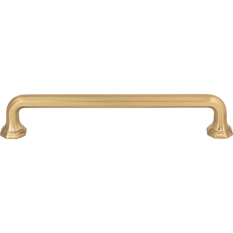 ATLAS 421-WB Royals 6 5/16" Center to Center Bar Pull - Warm Brass