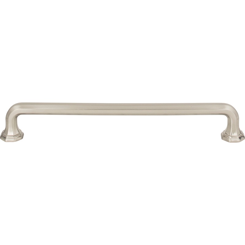 ATLAS 422-BRN Royals 7 9/16" Center to Center Bar Pull - Brushed Nickel