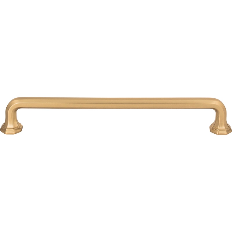 ATLAS 422-WB Royals 7 9/16" Center to Center Bar Pull - Warm Brass