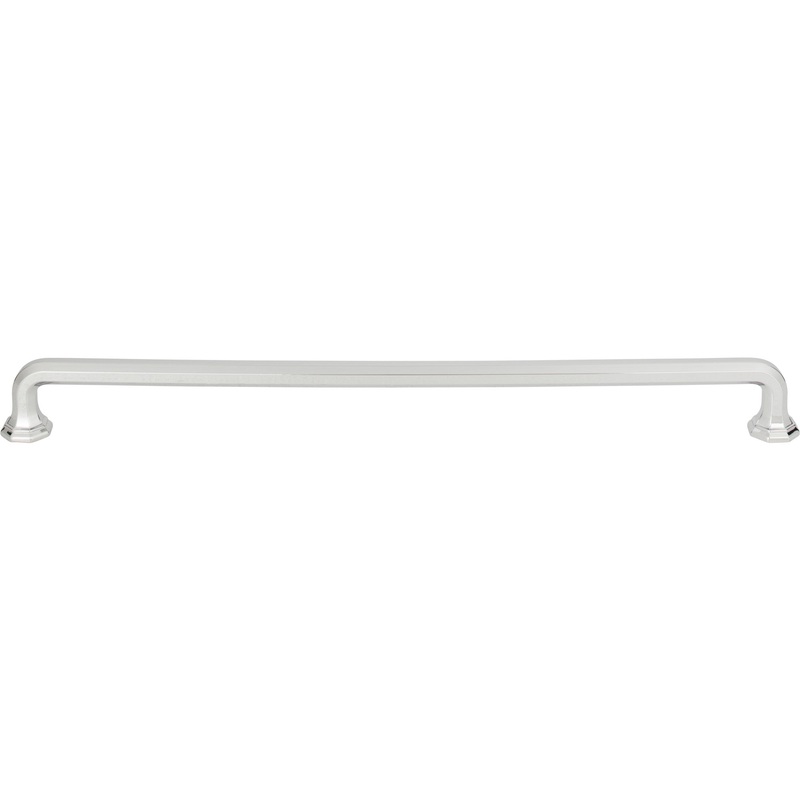 ATLAS 424-CH Royals 12" Center to Center Bar Pull - Polished Chrome