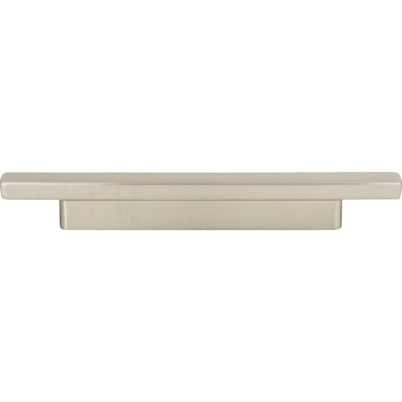 ATLAS 427-BRN Tom Tom 3" or 3 3/4" or 5 1/16" Center to Center Bar Pull - Brushed Nickel