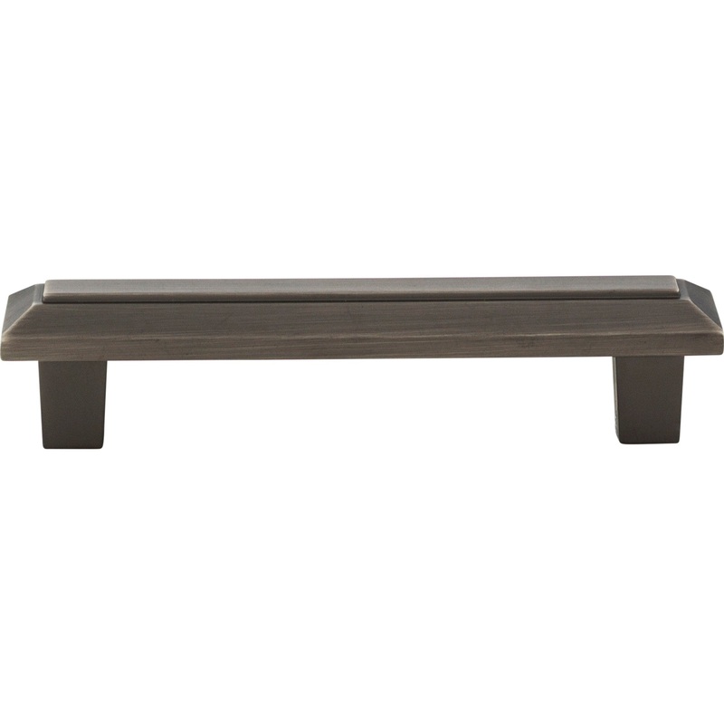 ATLAS 429-P Trocadero 3 3/4" Center to Center Bar Pull - Pewter