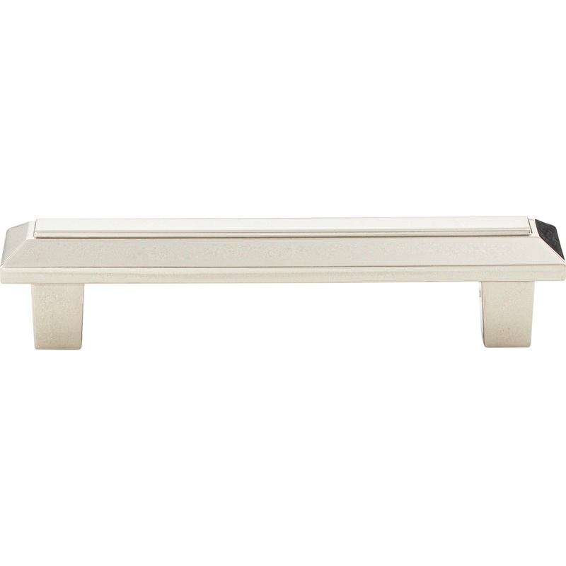 ATLAS 429-PN Trocadero 3 3/4" Center to Center Bar Pull - Polished Nickel