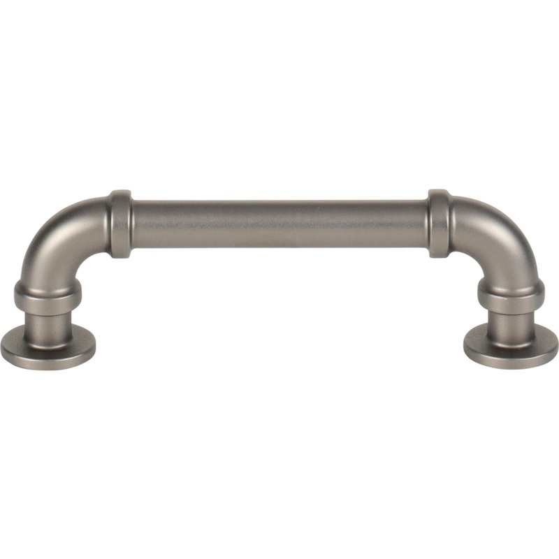 ATLAS 432-GF Steam Punk 3 3/4" Center to Center Bar Pull - Graphite