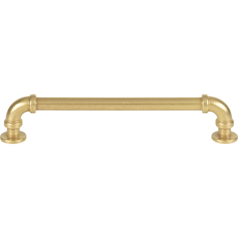 ATLAS 433-UB Steam Punk 6 5/16" Center to Center Bar Pull - Vintage Brass