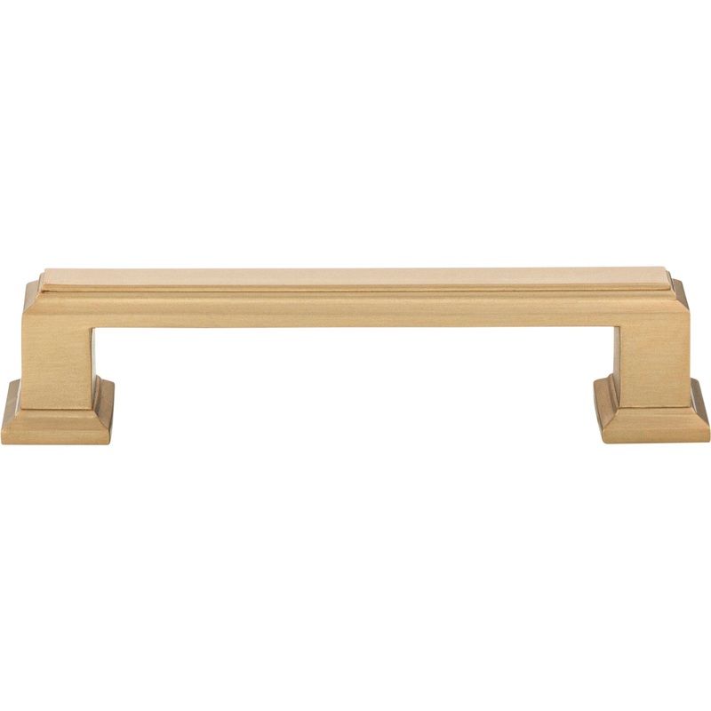 ATLAS 435-CM Sutton Place 3 3/4" Center to Center Bar Pull - Champagne