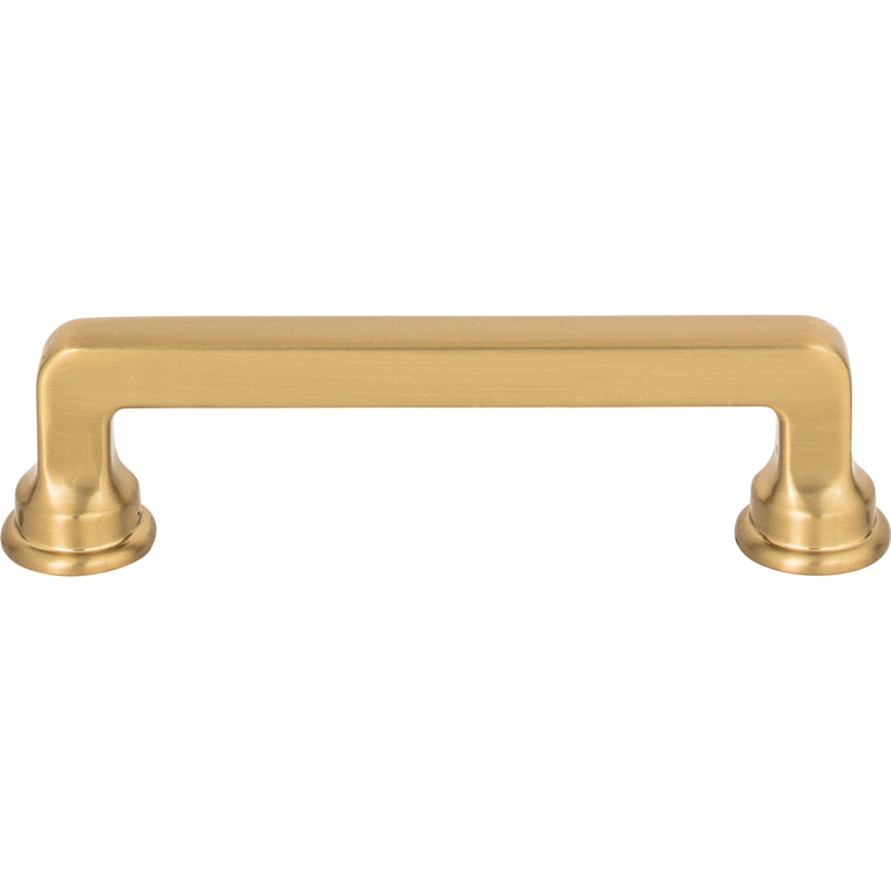 ATLAS A102-WB Oskar 3 3/4" Center to Center Bar Pull - Warm Brass