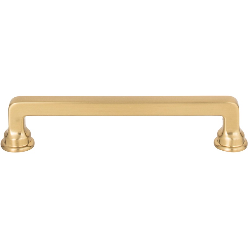 ATLAS A103-WB Oskar 5 1/16" Center to Center Bar Pull - Warm Brass