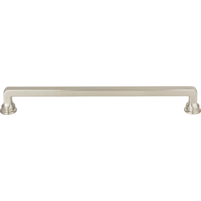 ATLAS A106-BRN Oskar 8 13/16" Center to Center Bar Pull - Brushed Nickel