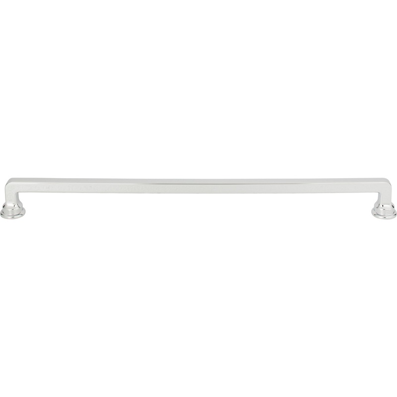 ATLAS A107-CH Oskar 12" Center to Center Bar Pull - Polished Chrome