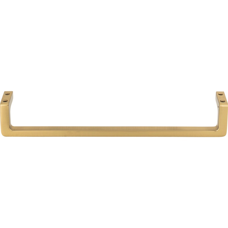 ATLAS A404-WB Logan 7 9/16" Center to Center Bar Pull - Warm Brass