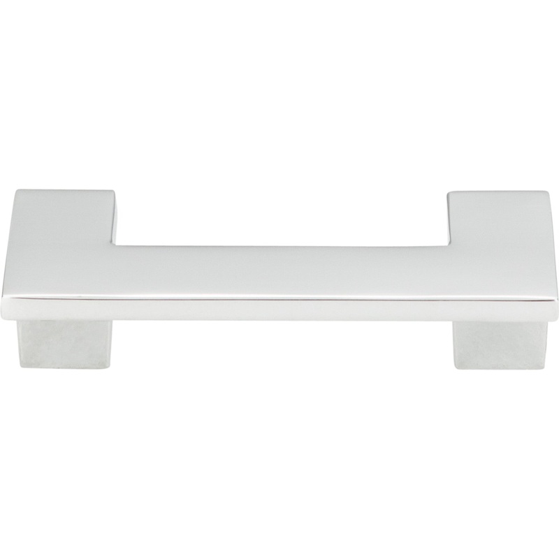 ATLAS A846-CH U Turn 2 1/2" Center to Center Bar Pull - Polished Chrome