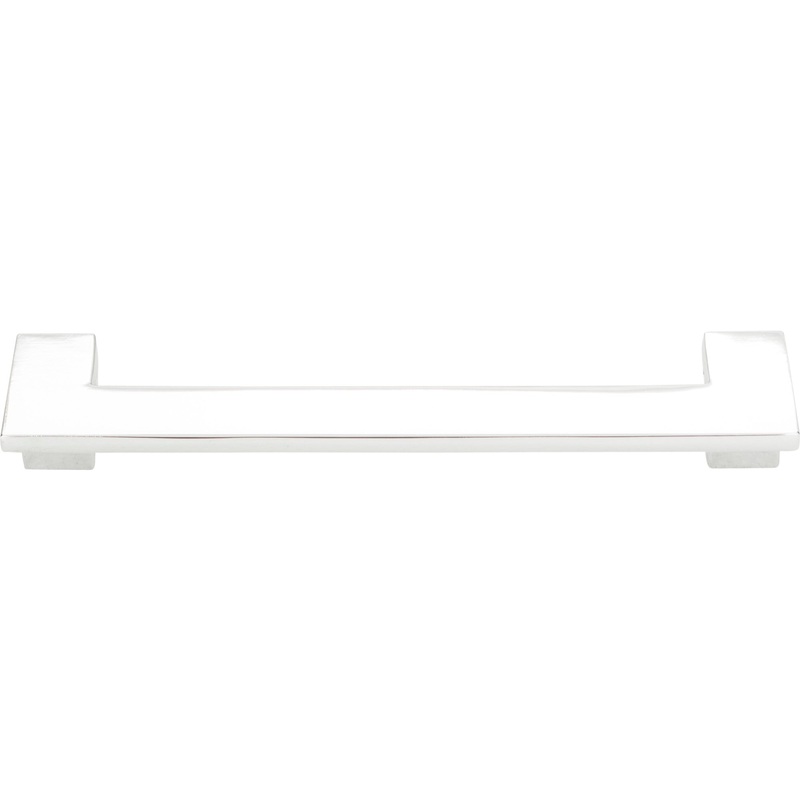 ATLAS A847-CH U Turn 5 1/16" Center to Center Bar Pull - Polished Chrome