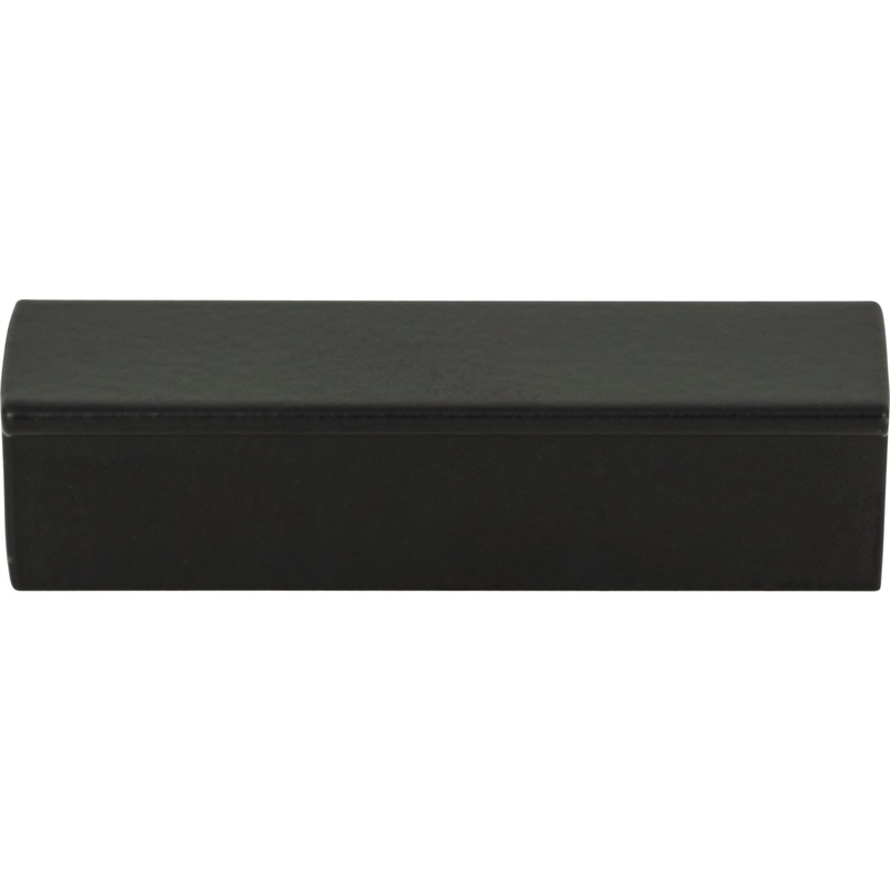 ATLAS A860-BL T Bar 1 1/4" Center to Center Bar Pull - Matte Black