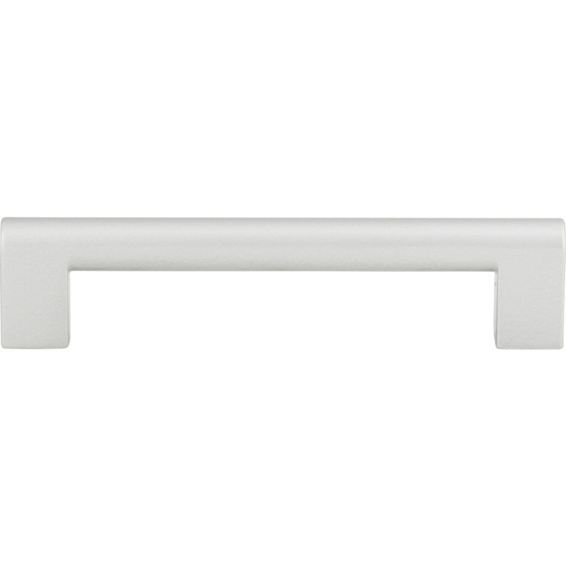 ATLAS A879-MC Round Rail 5 1/16" Center to Center Bar Pull - Matte Chrome