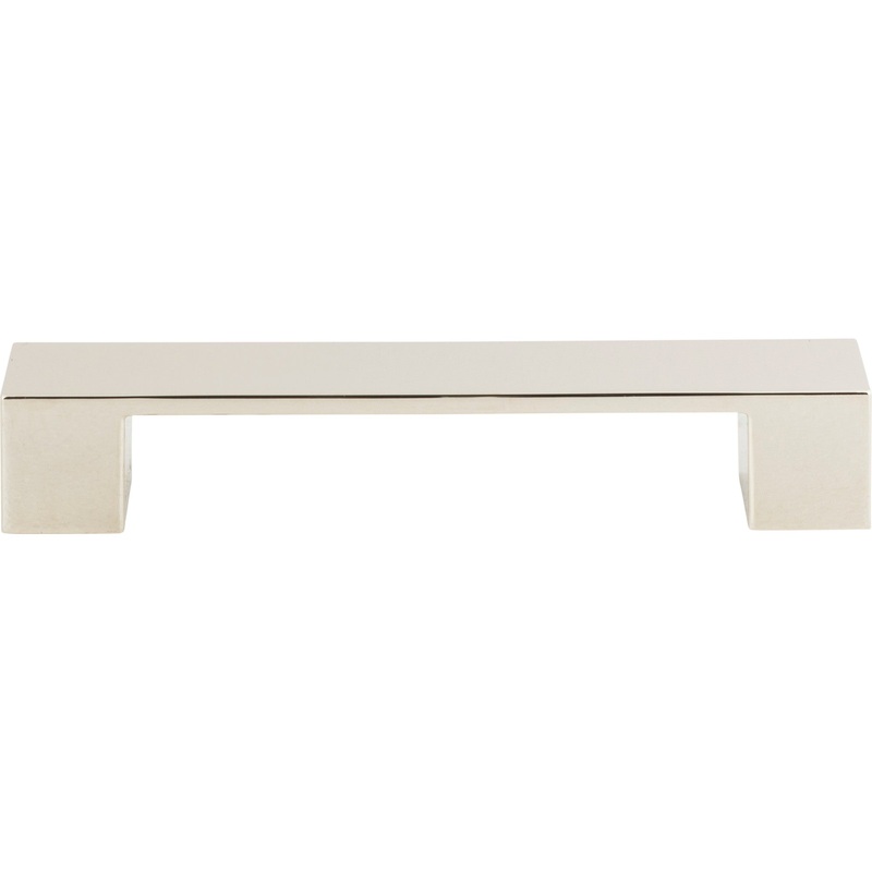 ATLAS A919-PN Wide Square 5 1/16" Center to Center Bar Pull - Polished Nickel