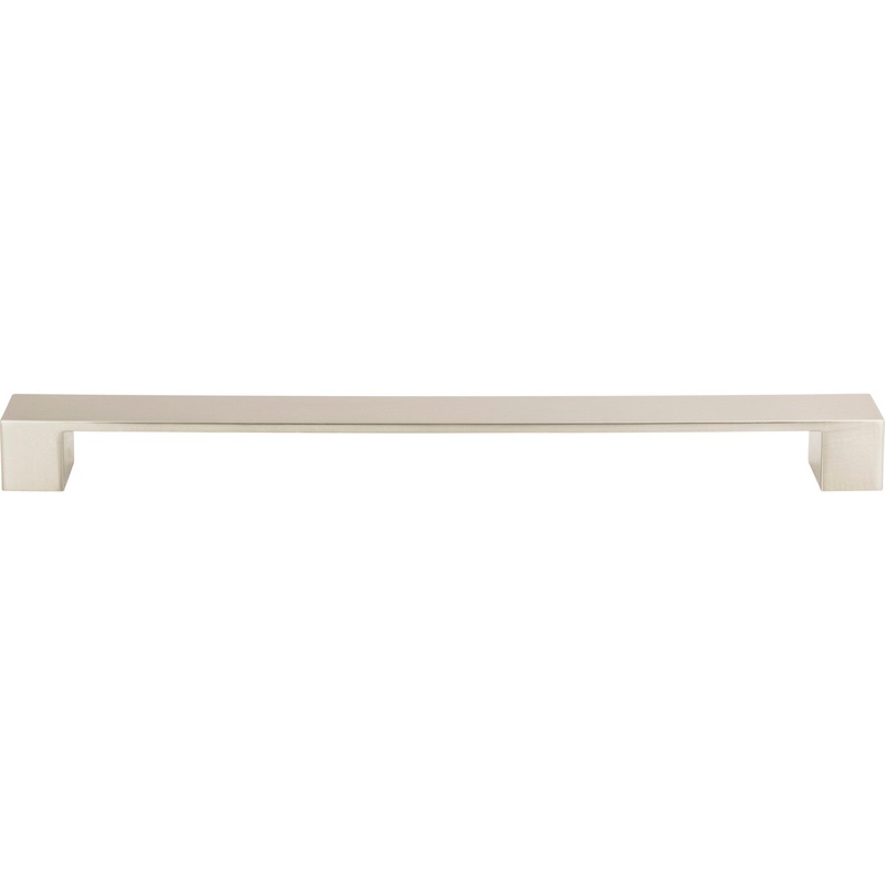 ATLAS A920-BN Wide Square 11 5/16" Center to Center Bar Pull - Brushed Nickel