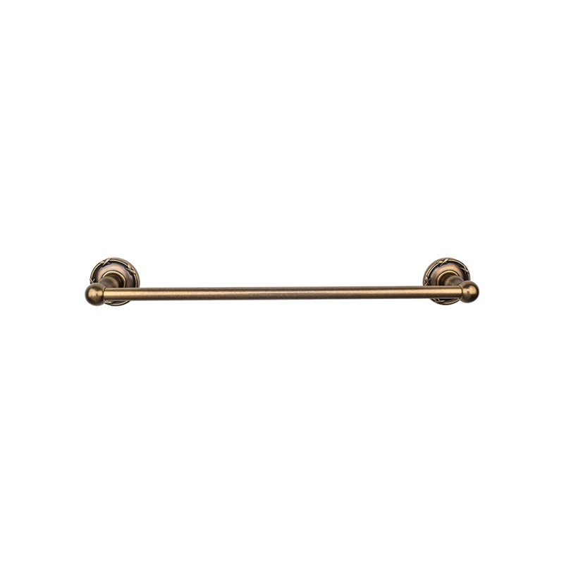 TOP KNOBS ED10GBZE TOP BATH (R) Edwardian Bath Single 32 1/2" Wall Mounted Towel Bar - German Bronze