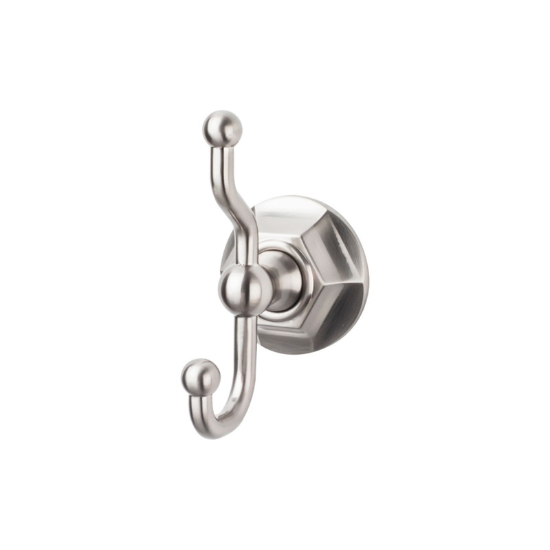 TOP KNOBS ED2BSNB TOP BATH (R) Edwardian Bath 5" Wall Bath Hooks - Brushed Satin Nickel